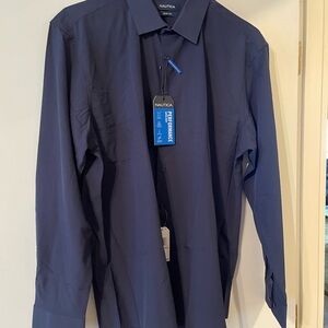 Nautica Men's Navy Blue Shirt